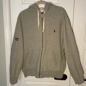 Georgia Tech Polo Zipper Hoodie